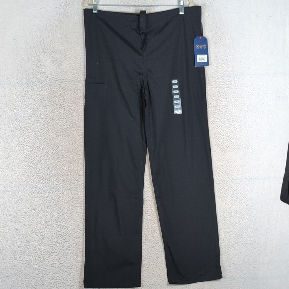 Cherokee Unisex Black Hospital Scrub Bottoms Bundle Size XS